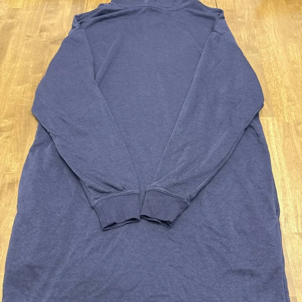 Nike hooded lounge dress women's medium metallic swoosh‎ active workout pockets